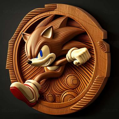 3D model Sonic  SEGA All Stars Racing game (STL)